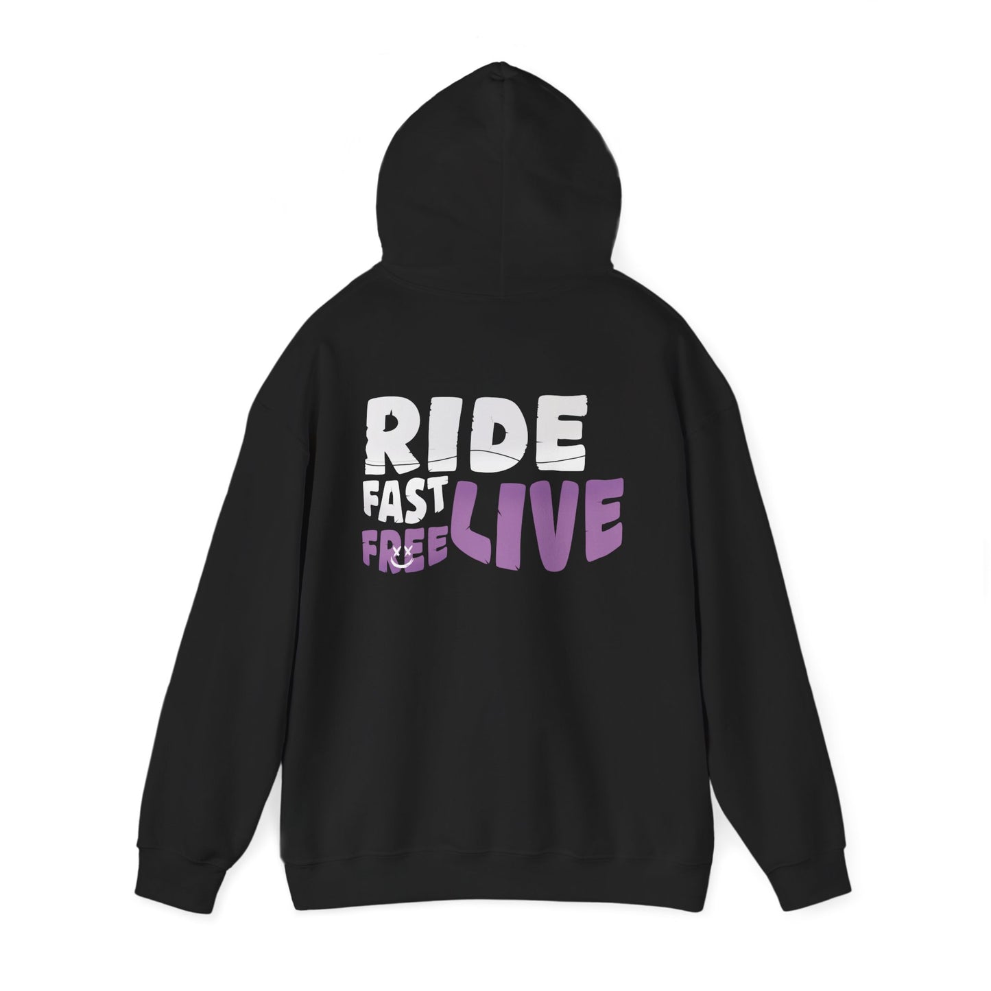 Ride Fast Live Free Mockup Back 2 | AsceraClothing