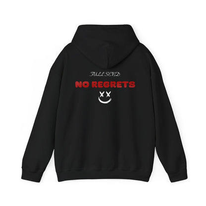 Full Send No Regrets Mockup Back - Red | AsceraClothing 