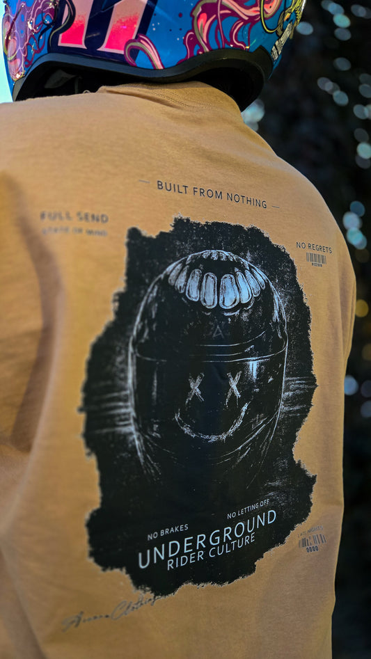 Underground Rider Culture Oversized Heavyweight Tee 