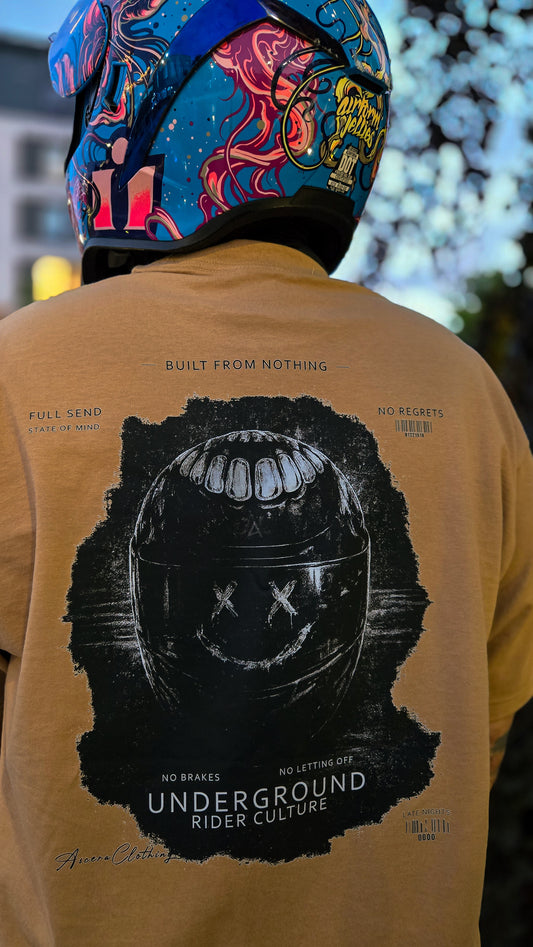 Underground Rider Culture Oversized Heavyweight Tee 