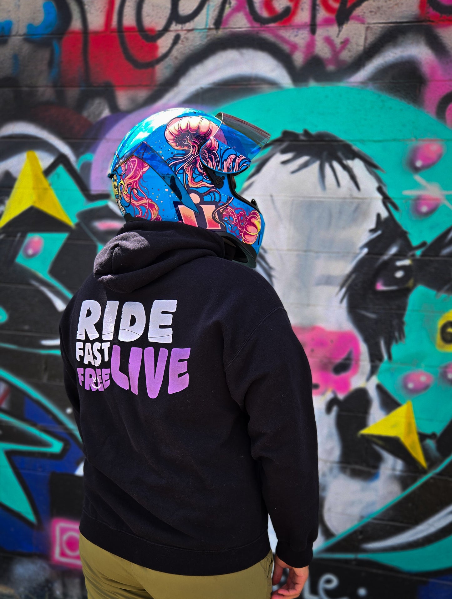 Ride Fast, Live Free Hoodie